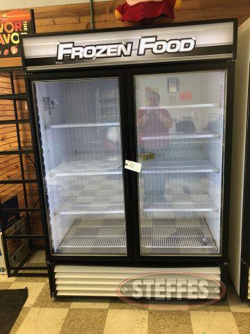 True Manufacturing 2 Door Freezer 